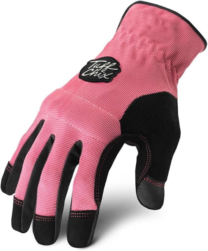 Ironclad Tuff Chix Gloves, All-Purpose, Performance Fit – Pink