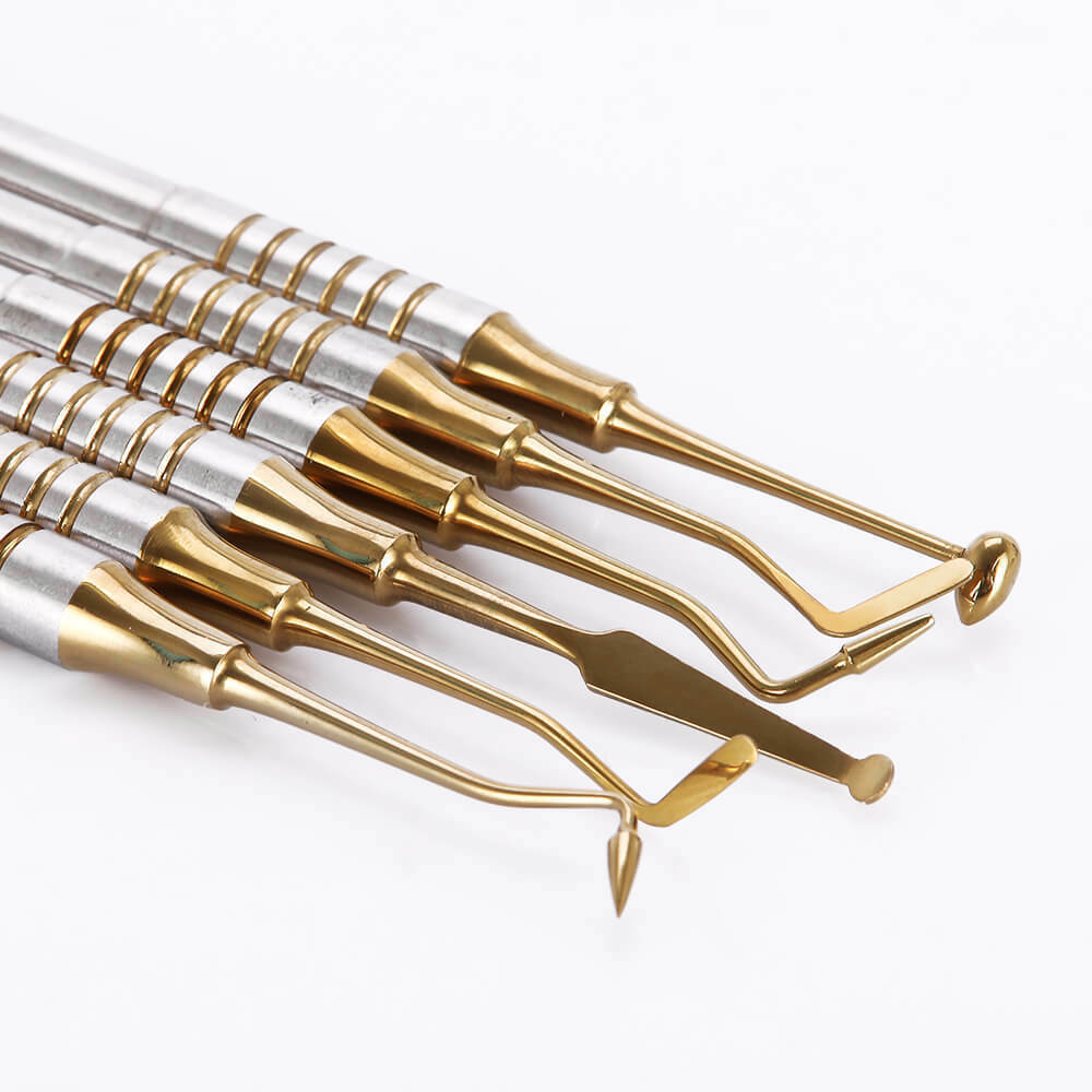 6Pcs/Set Dental Composite Resin Filling Spatula Repair Restorative kits US
