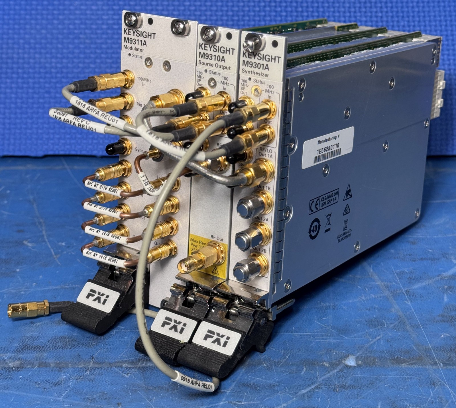 Keysight M9381A PXIe Vector Signal Generator M9311A, M9310A, M9301A