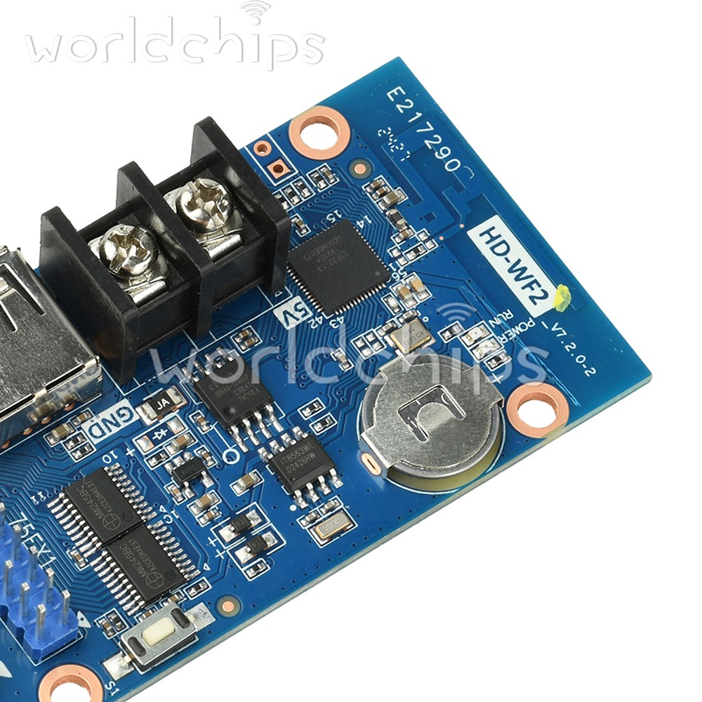 HD-WF2 WiFi Control Card HUB75 for Advertising Screen Full Color LED Display