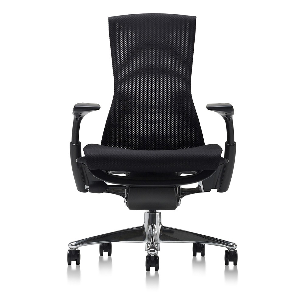 New Arm Pads Caps Replacement For HermanMiller Embody Office Chair Black 1 pair