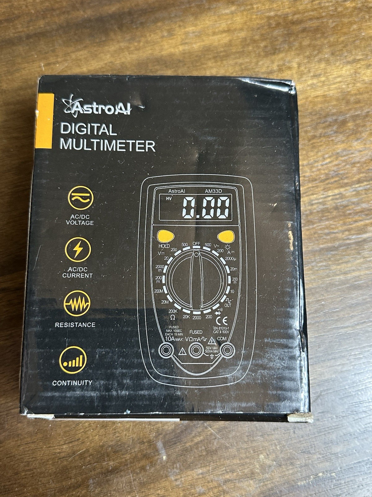AstroAI Digital Multimeter, SKU: ASIMT33D
