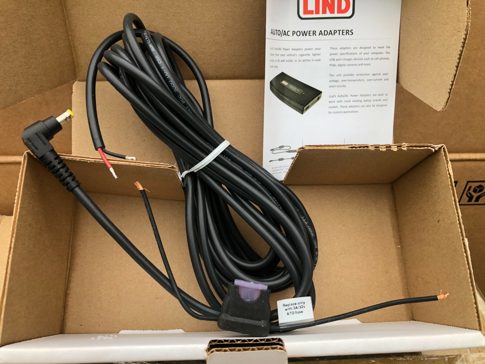 Lind Power Distribution Auto/AC Power Adapter Fuse Kit ARB-BWC3F00208
