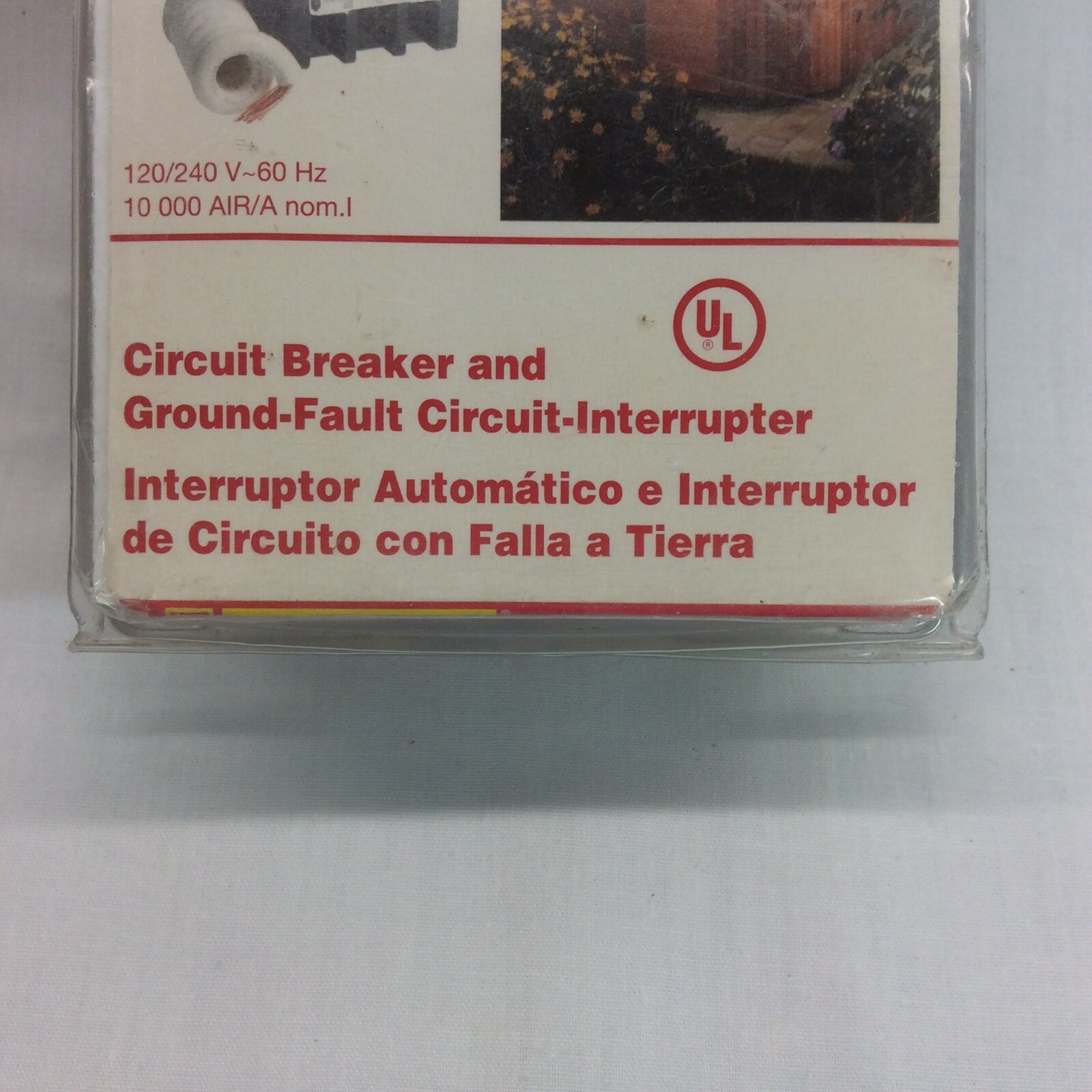 Schneider Circuit Breaker and Ground Fault Interrupter 2 Pole Square D Home Line