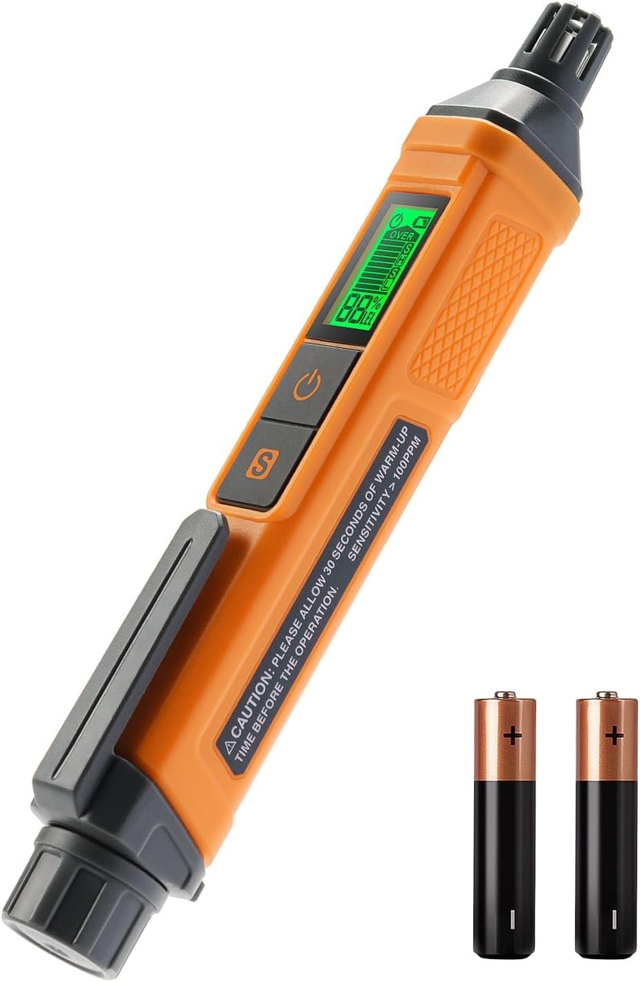 TOPTES PT205 Natural Gas Detector with Audible & Visual Alarm, Gas Leak Detector