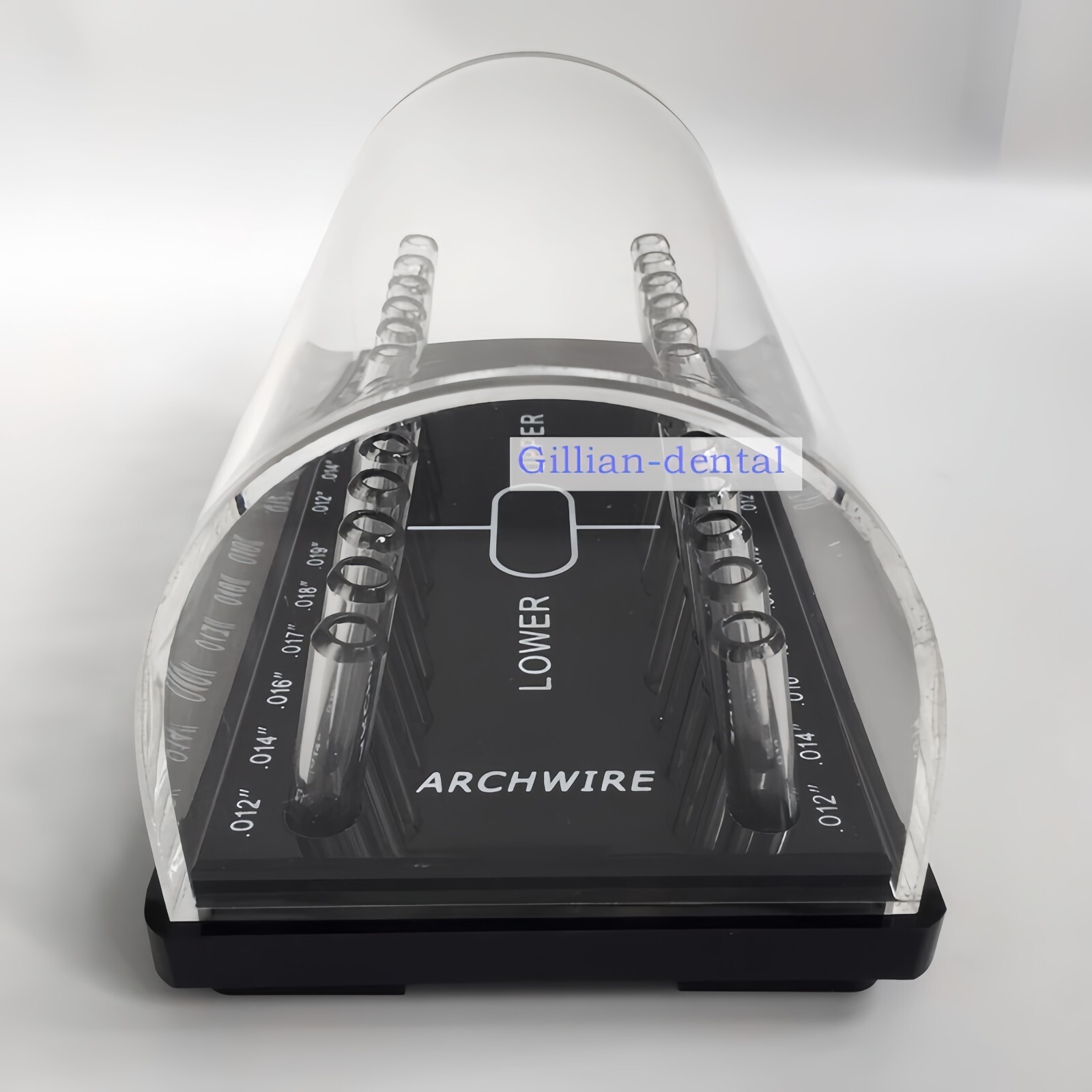 Dental Ortho Round/Rectangular Arch wire Case Dispenser Acrylic Organizer Holder