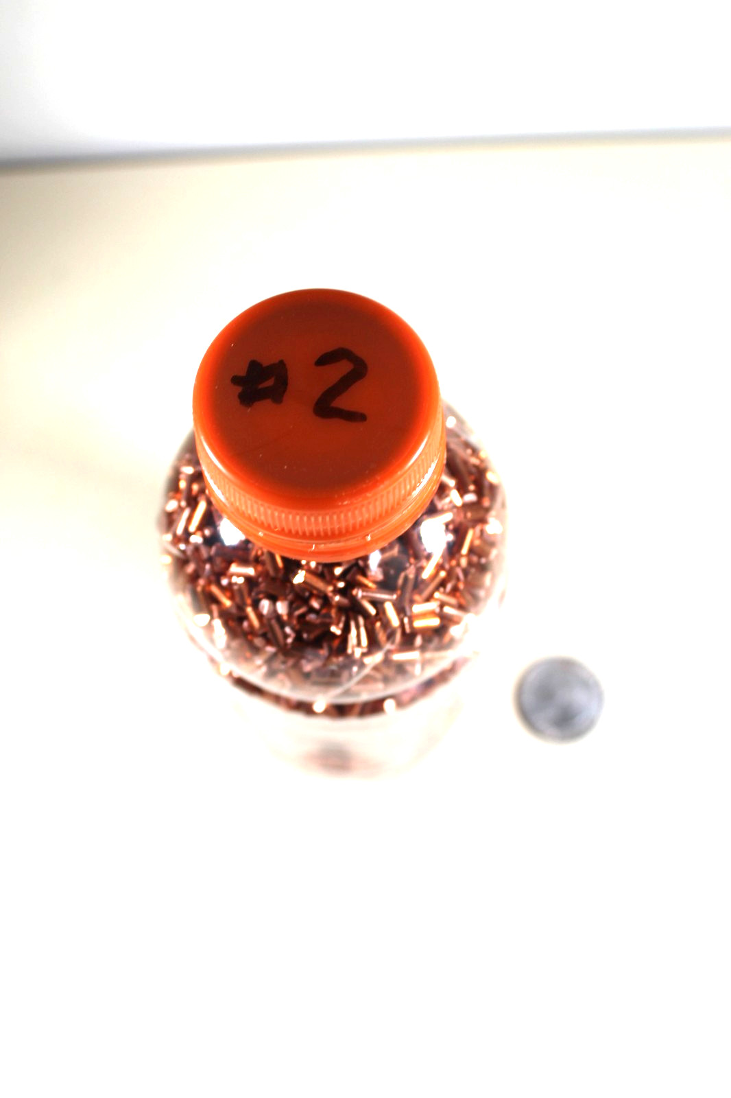 4 lbs Chopped Copper, 99.9% Pure – #10 and #12 Wire, 1/8″ to 1/4″ Lengths