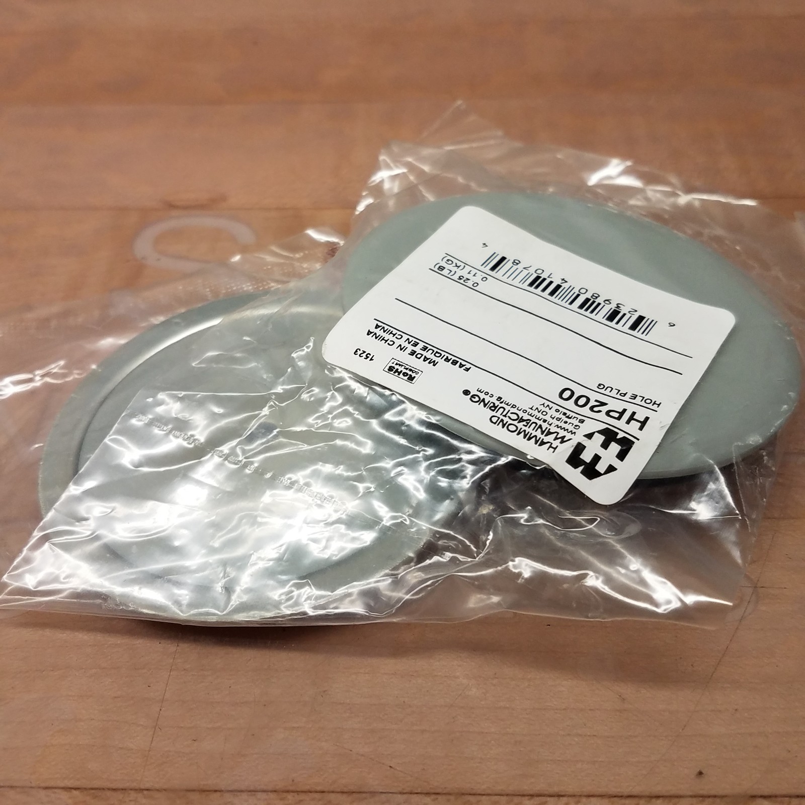 Hammond Manufacturing HP200 Hole Plug, 3in (76.2mm) Diameter – NEW