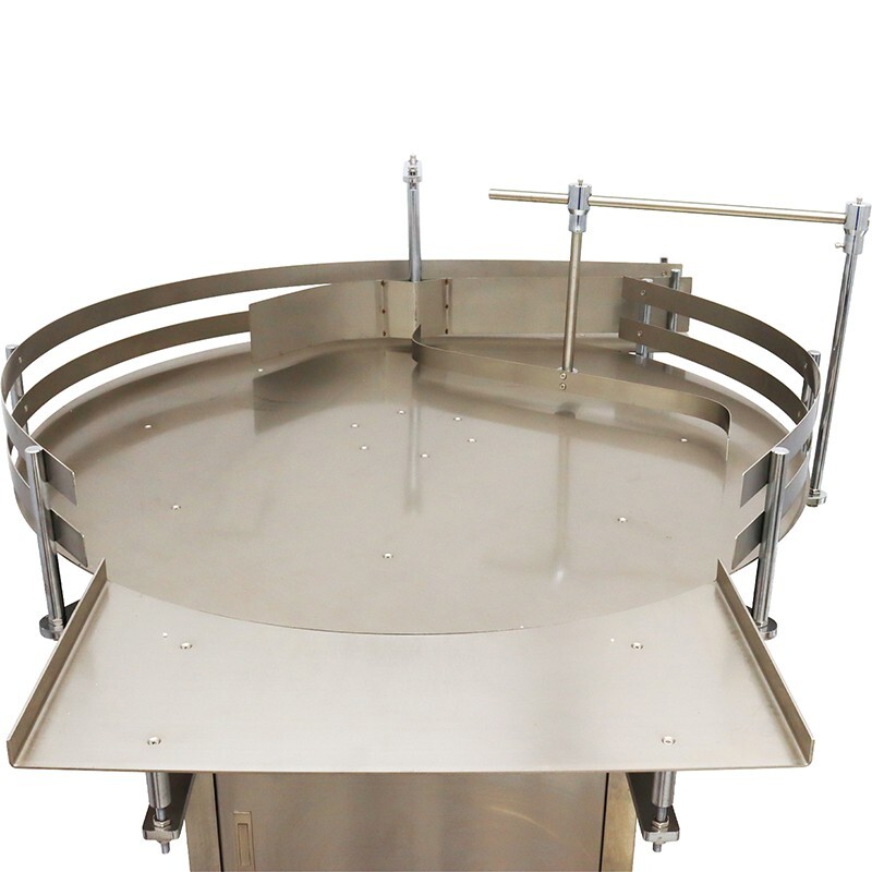 39.37″/100cm Bottle Accumulation Table Assembly Line Bottle Collecting Machine