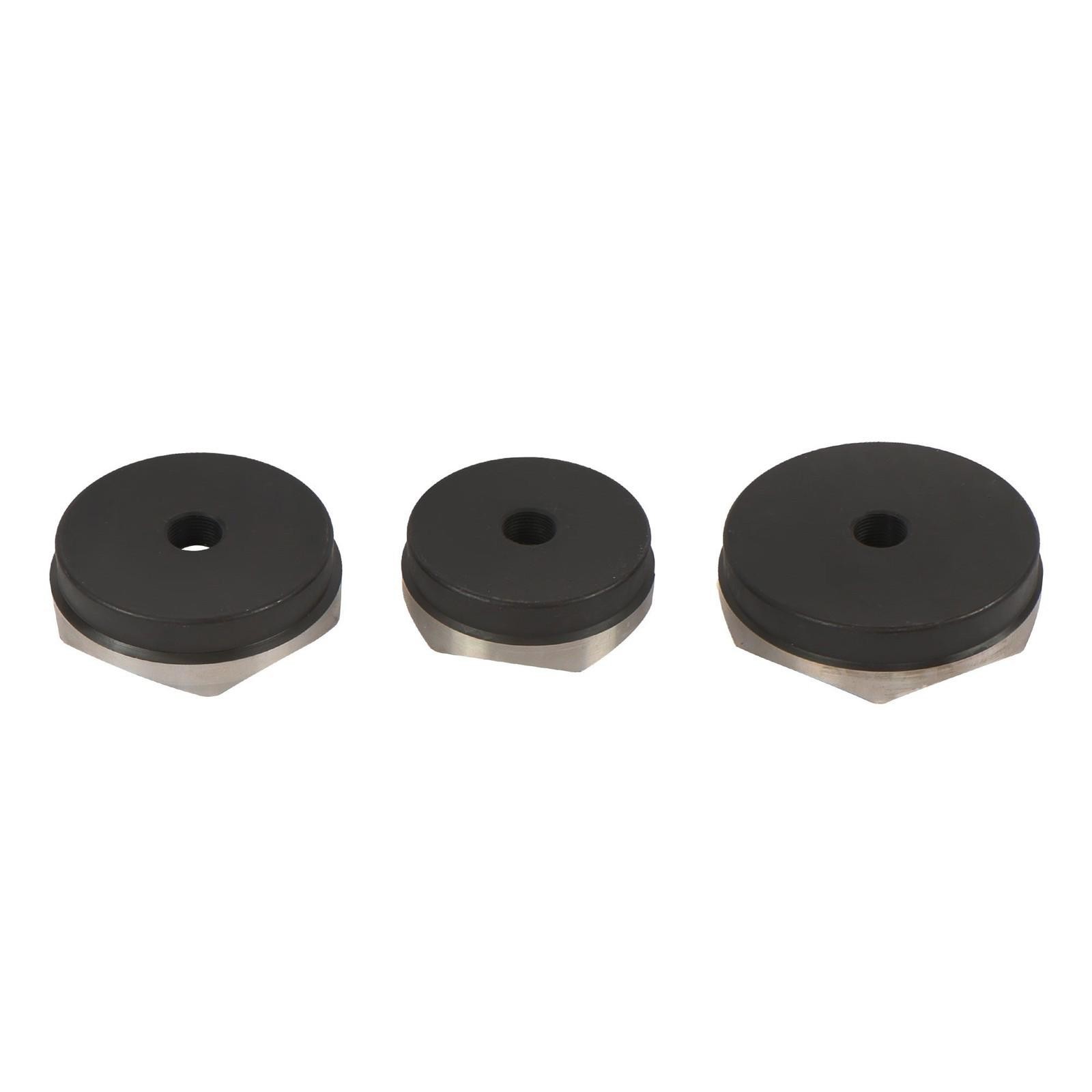 15T 1/2 Inch to 4 Inch Hydraulic Knockout Punch Driver Tool Kit with 10 Dies
