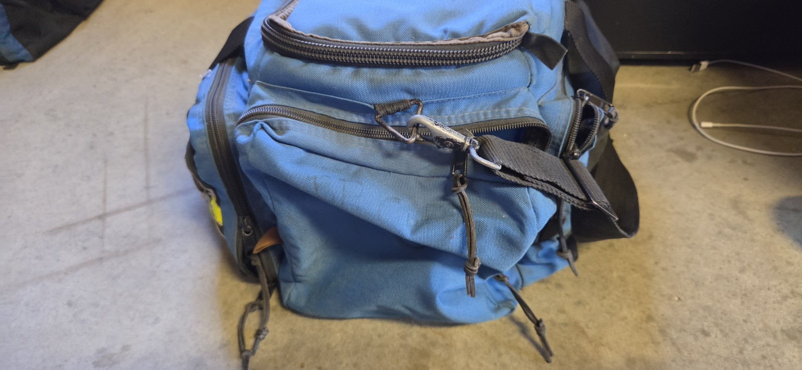 Iron Duck Trauma Bag, Nylon, 23 in L, 17 in W, Blue Ems Bag #5