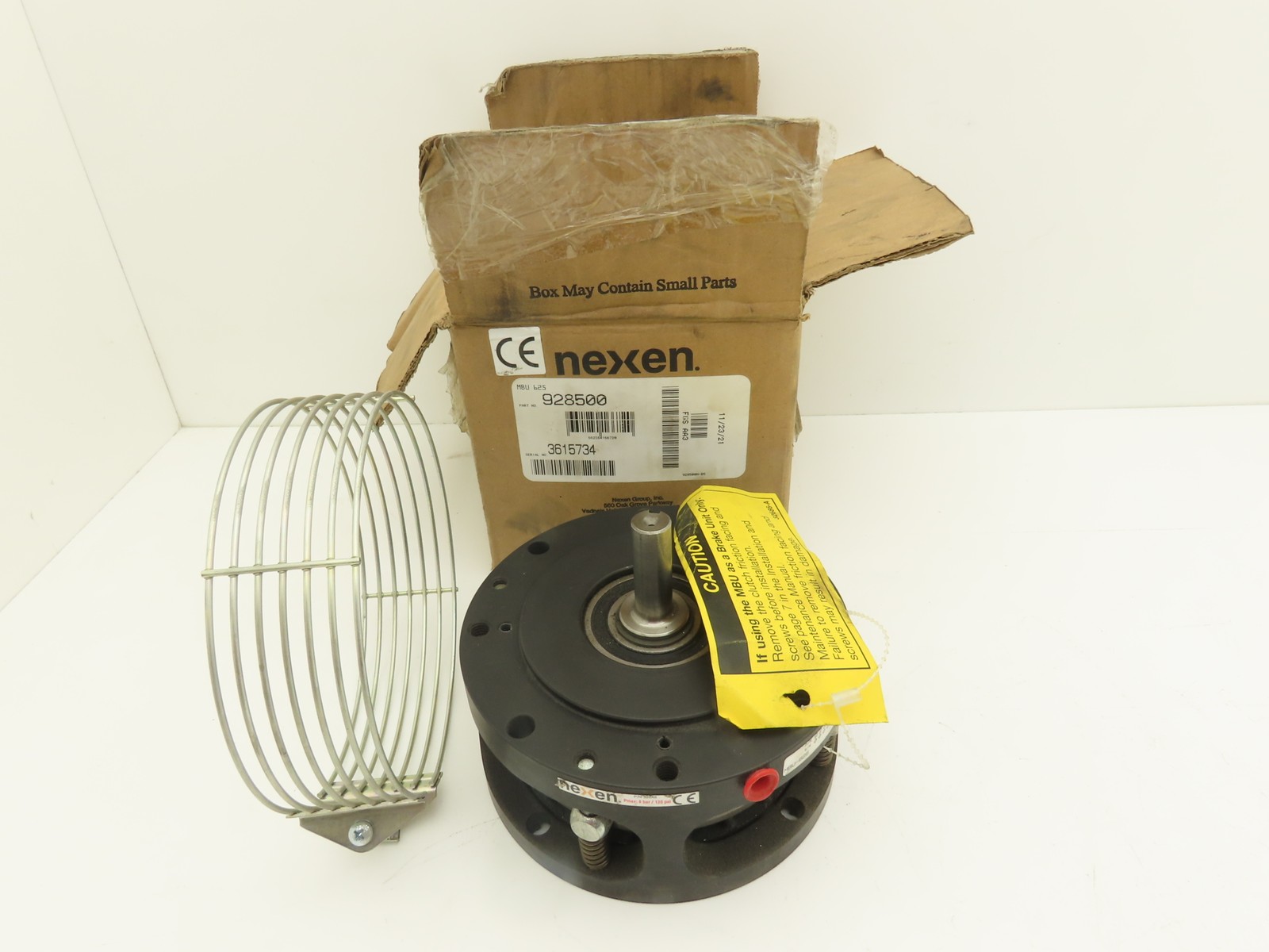 Nexen MBU-625 Open Style Flange Mount Friction Brake 540 in-lb 1800RPM 928500