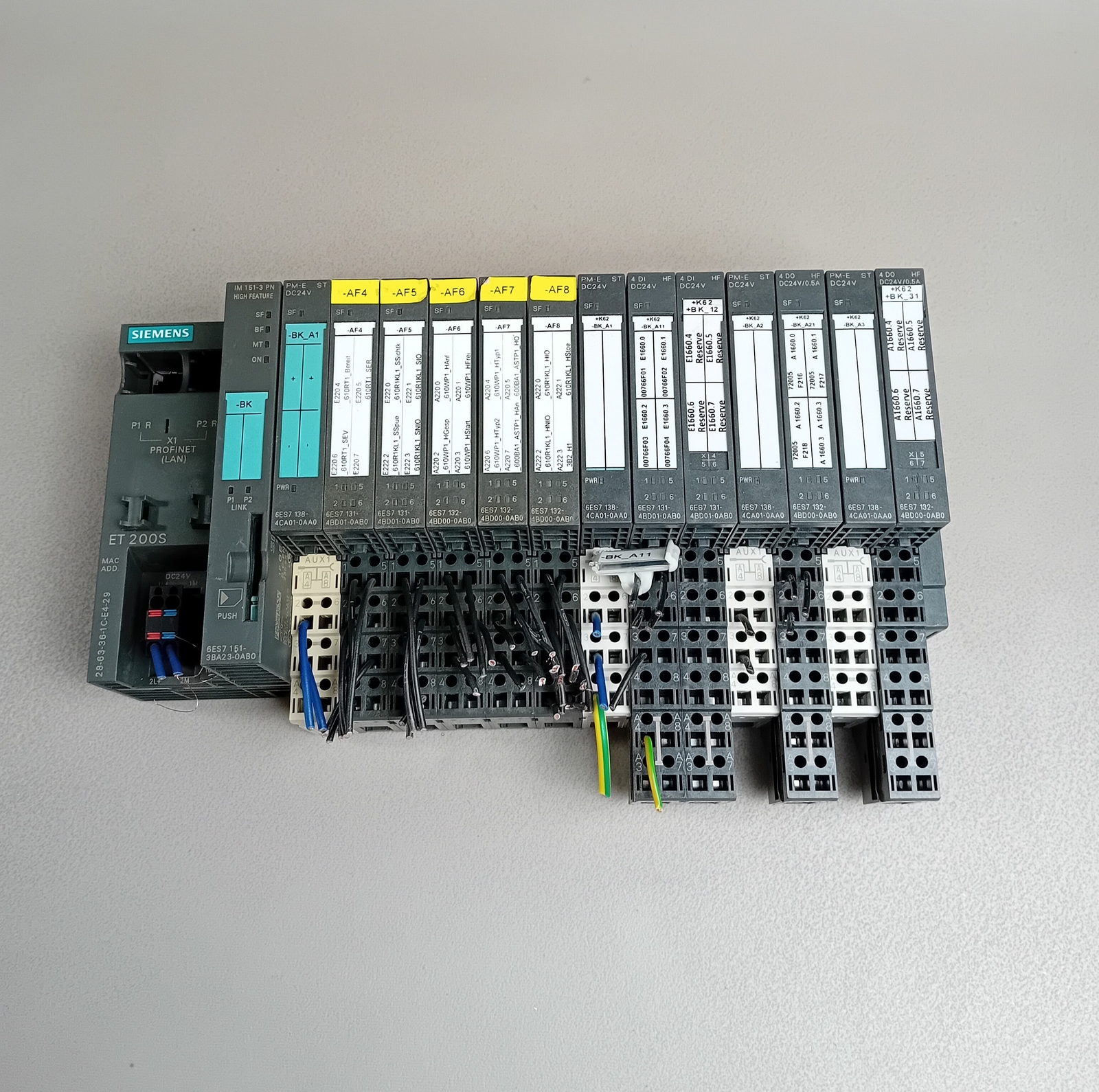 Siemens Set 6ES7 151-3BA23-0AB0 + Various Modules
