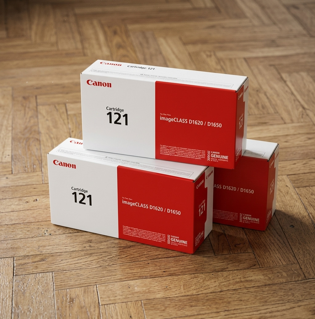 Canon 121 Black Toner Cartridge imageCLASS D1620 D1650 – 3 Unit – NEW