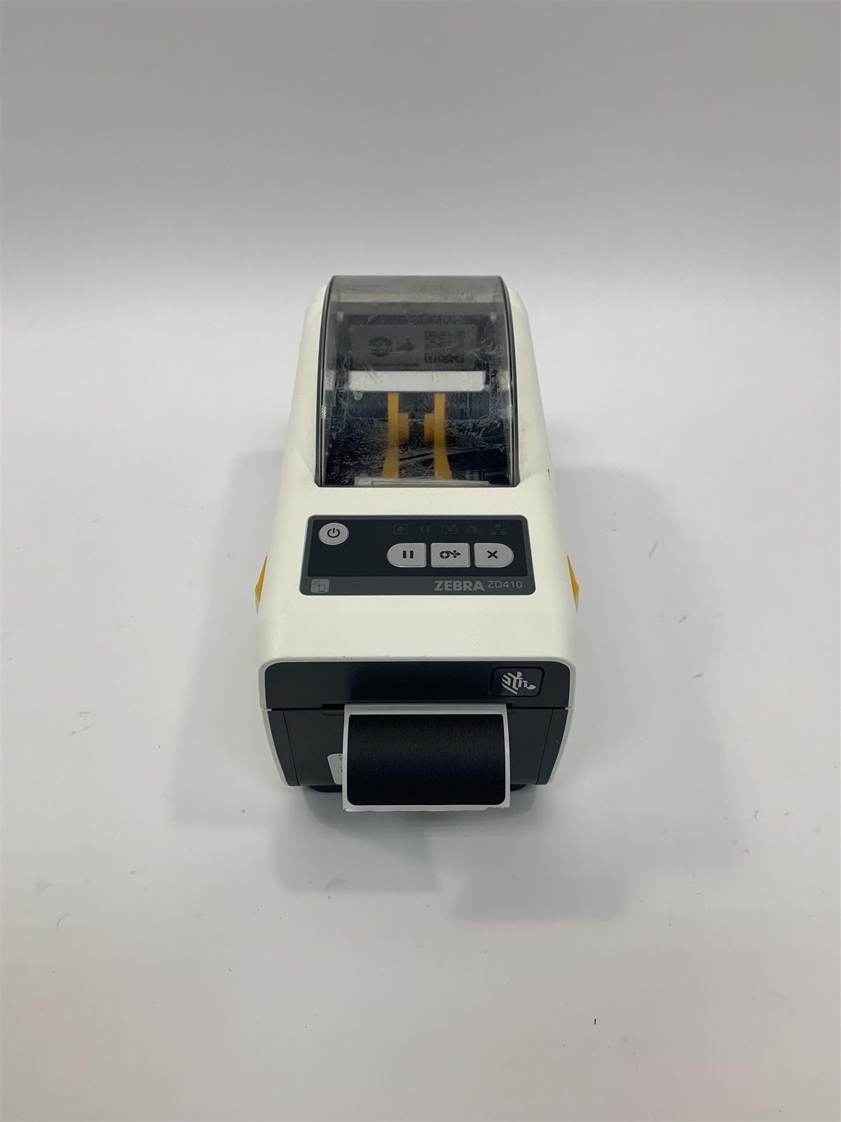 Zebra ZD410 Thermal Label Printer USB Ethernet Bluetooth ZD41H22-D01E00EZ & AC