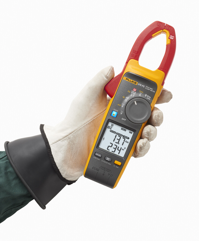 Fluke 378 FC Non-Contact Voltage True-RMS AC/DC Clamp Meter with iFlex
