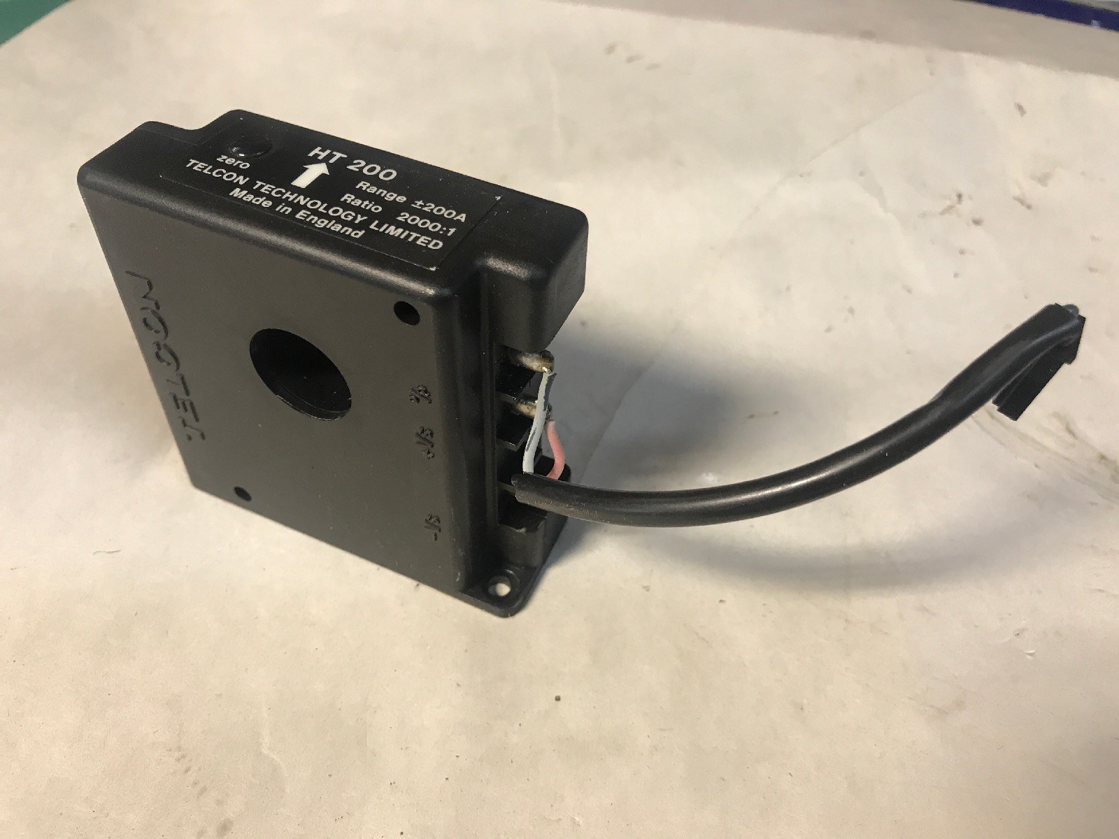 NEW TELCON TECHNOLOGY HT 200 Current Sensor Range 200A Ratio 2000:1 Fast Ship