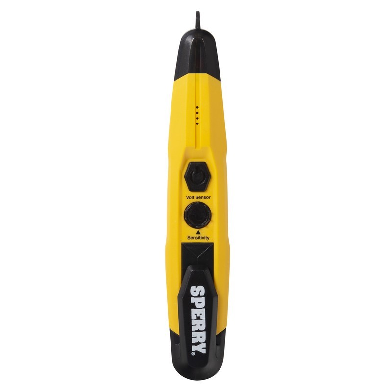 Sperry Voltage Detector 12-1000V Black/Yellow VD6509 with Audible Alert