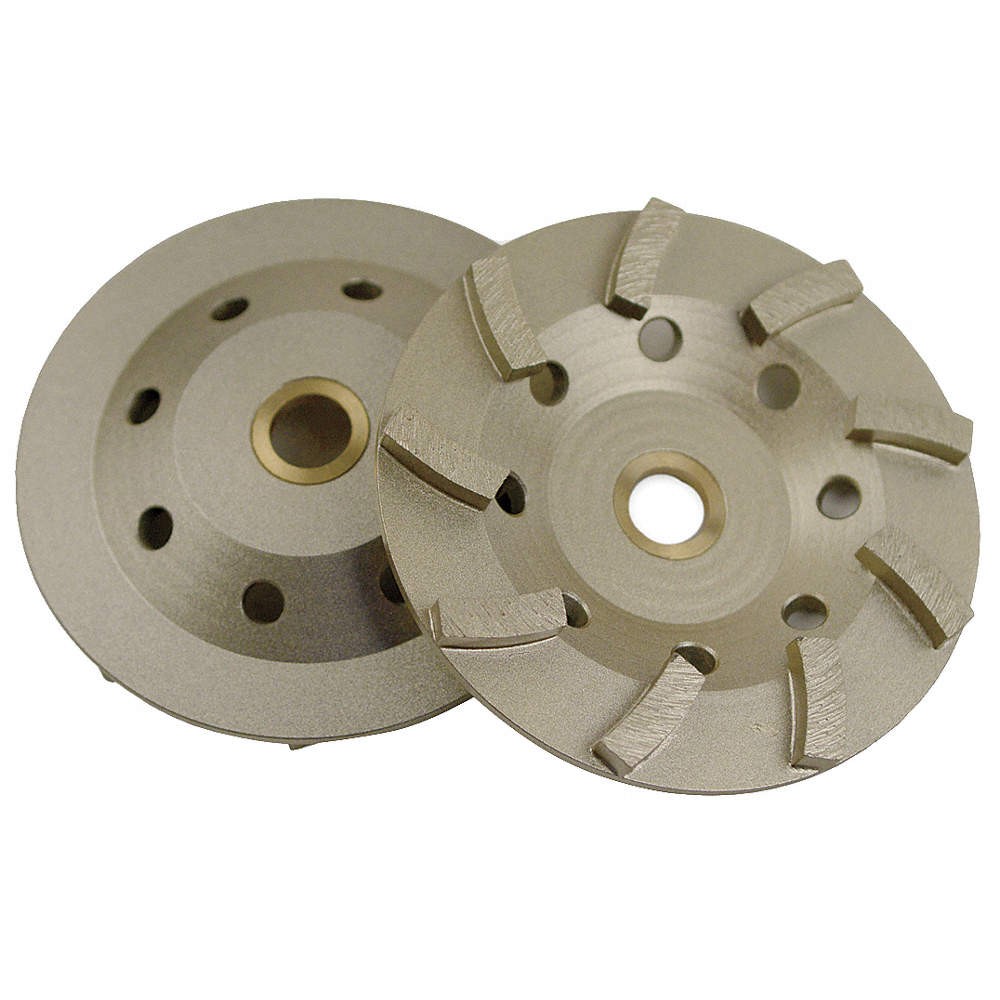 DIAMOND VANTAGE 07HDDGSX1 SegmentCpGrindWheel,5/8″-11 CN,7″ Dia 21UN66
