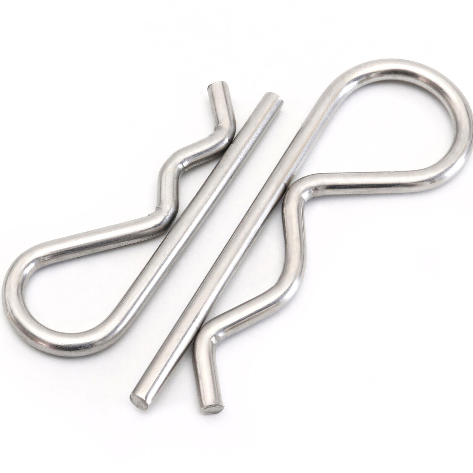 1mm 1.2mm 1.5mm 2mm 2.5mm 3mm 4mm – 6mm R Clip Stainless Steel 304 A2 Beta Pins