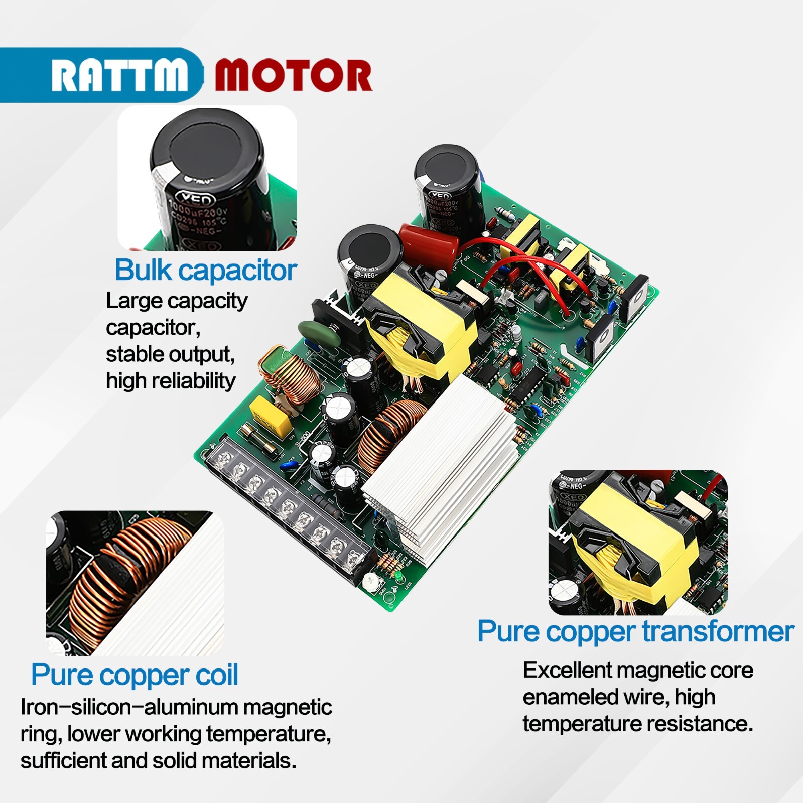 『USA』12V 50A 600W DC Switching Power Supply Adapter PSU for LED Light/3D Printer