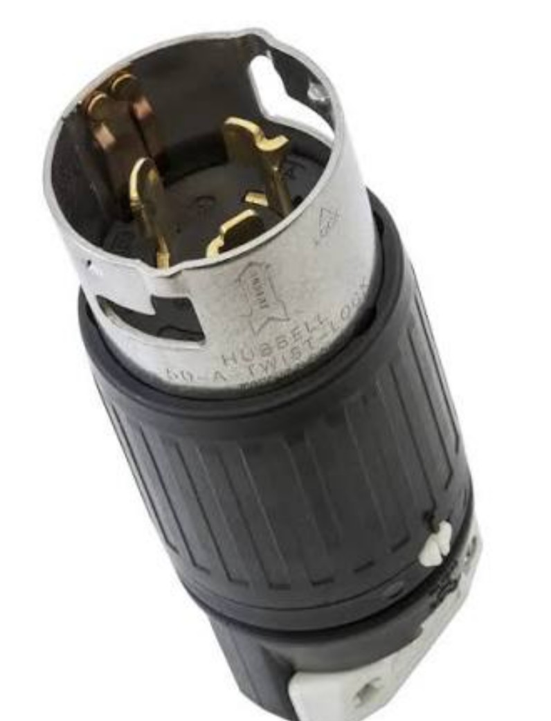 Hubbell 50A C Locking Plug – CS6365C