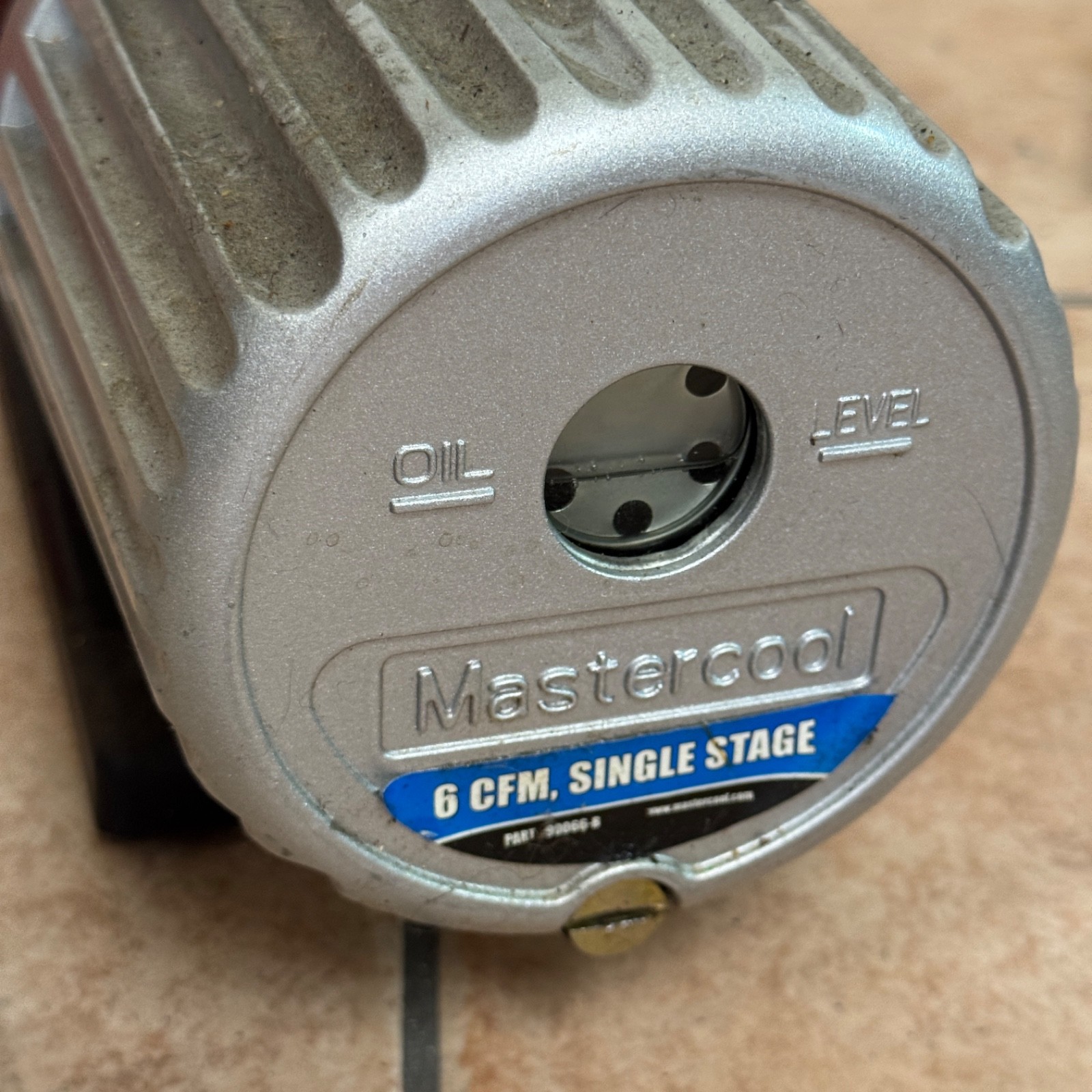 Mastercool Single Stage 6 CFM Vacuum Pump – 90066-B