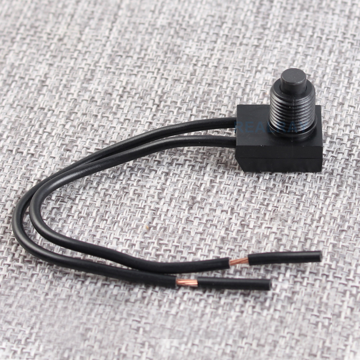 5pcs 12V 4″ Wire Leads Waterproof On-Off Push-Button Switch for Motorcycle Car