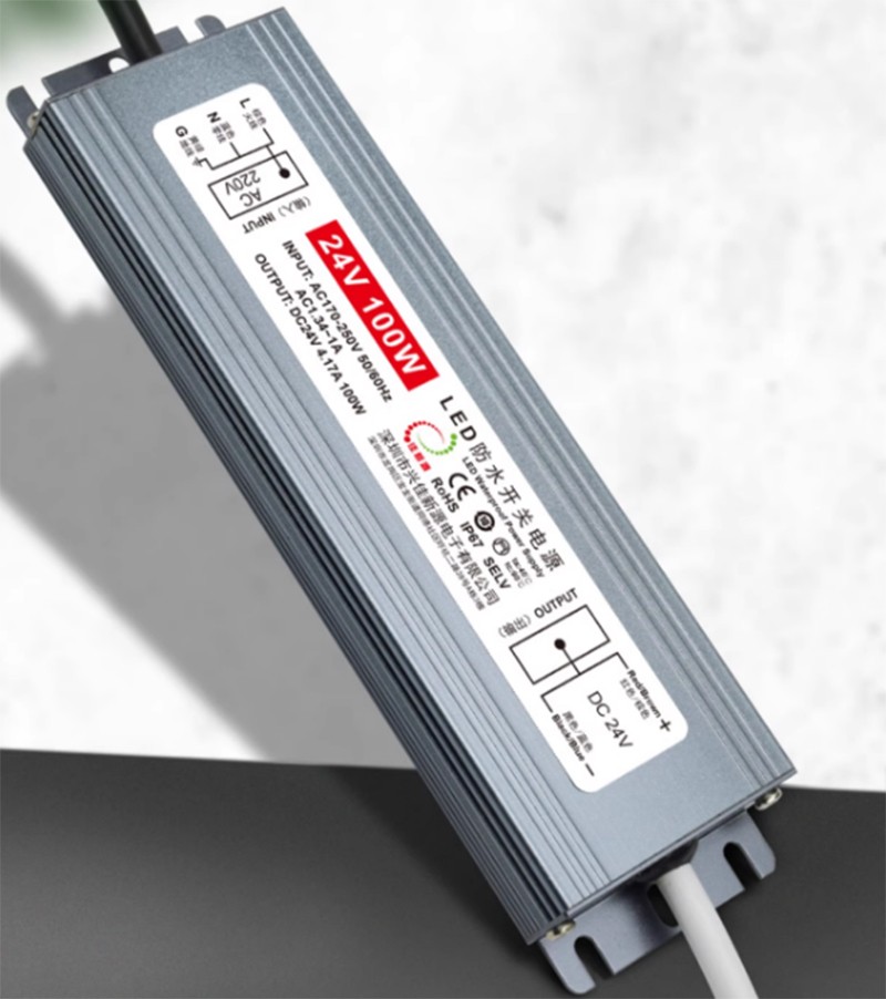 DC12V/24V/36V/48V LED Driver Power Supply Transformer Waterproof IP67 LED Strip