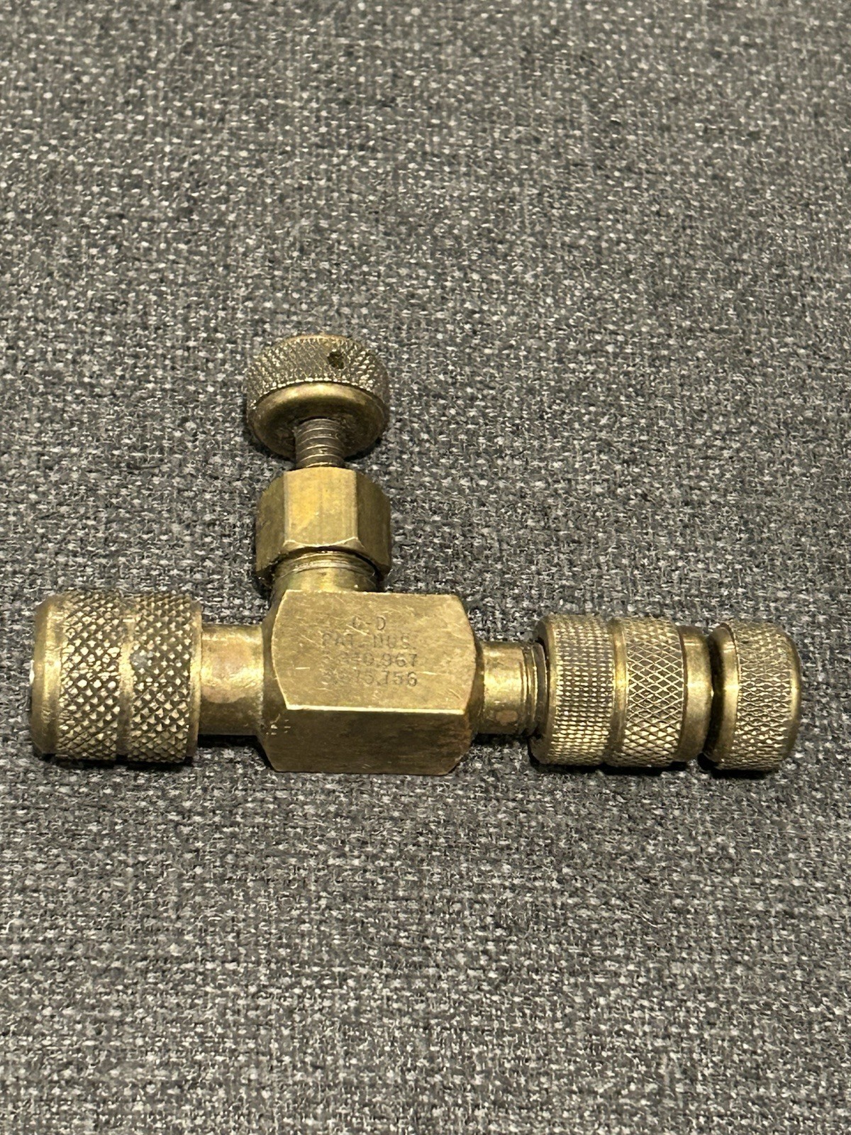 Lot Of 3 Mixed Yellow Jacket Charge Valves Different Types Comes As Shown