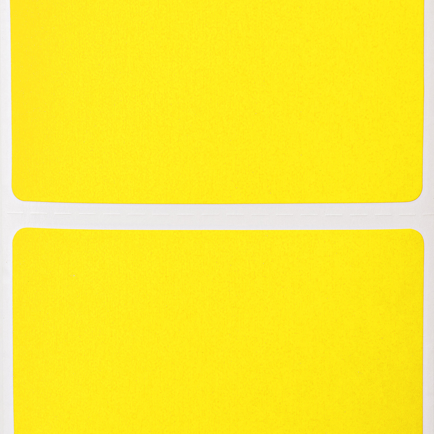 ZEBRA 2″ x 2″ YELLOW- Direct Thermal (1) Roll 750 per Roll High Visibility