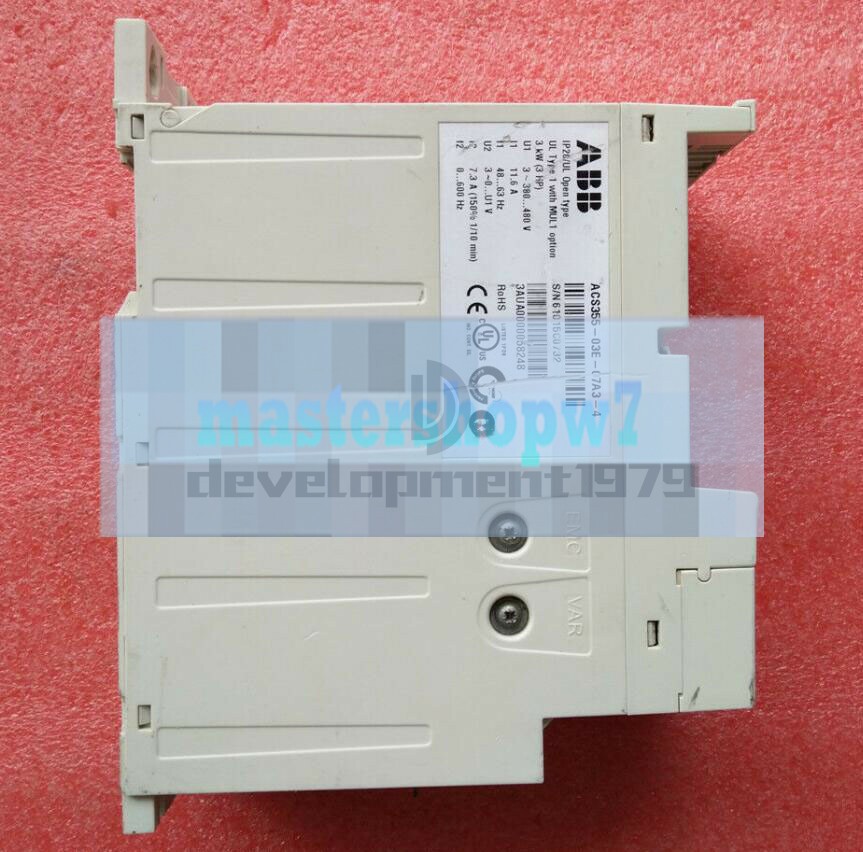 1Pcs ABB 3KW 7.3A ACS355-03E-07A3-4 380V Used