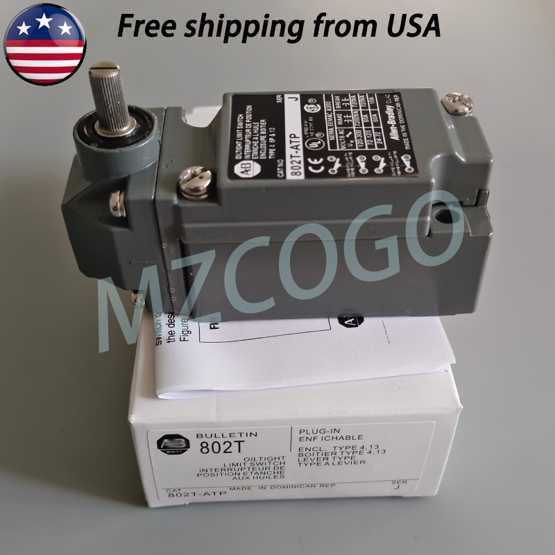 New For Allen Bradley 802T-ATPD OilTight Limit Switch Series J NIB 802TATPD