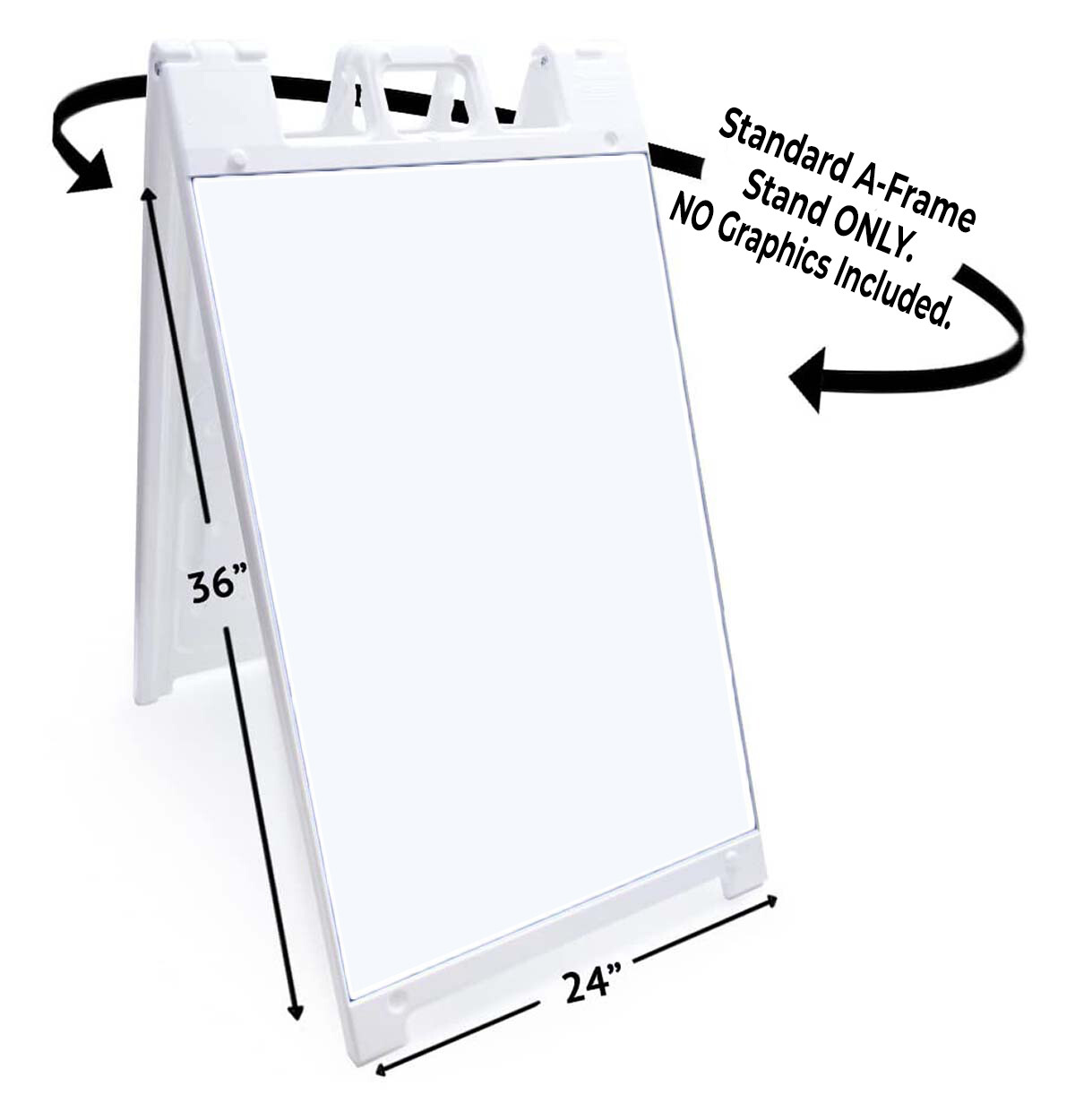 Sale Up To 35% Off Signicade 24×36 A Frame Sidewalk Sign Double Sided