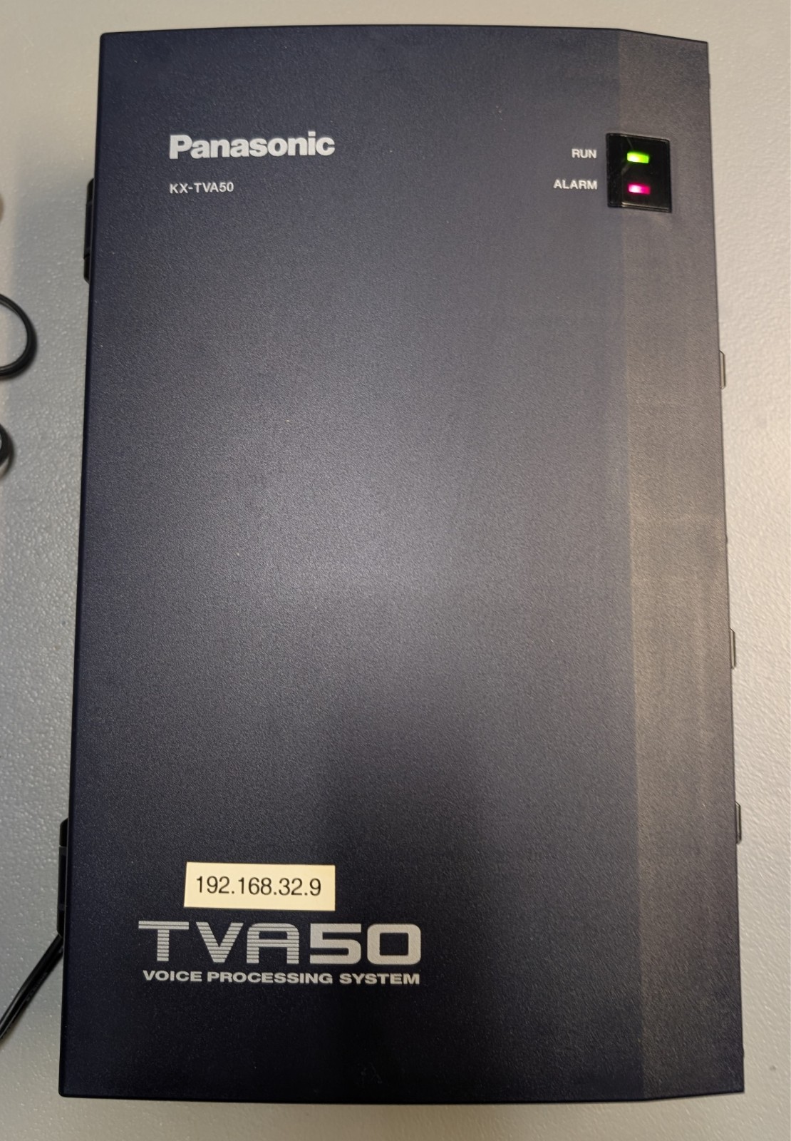 Panasonic KX-TDA50 phone system includes KX-TVA50 VM and 10 phones-EXCELLENT