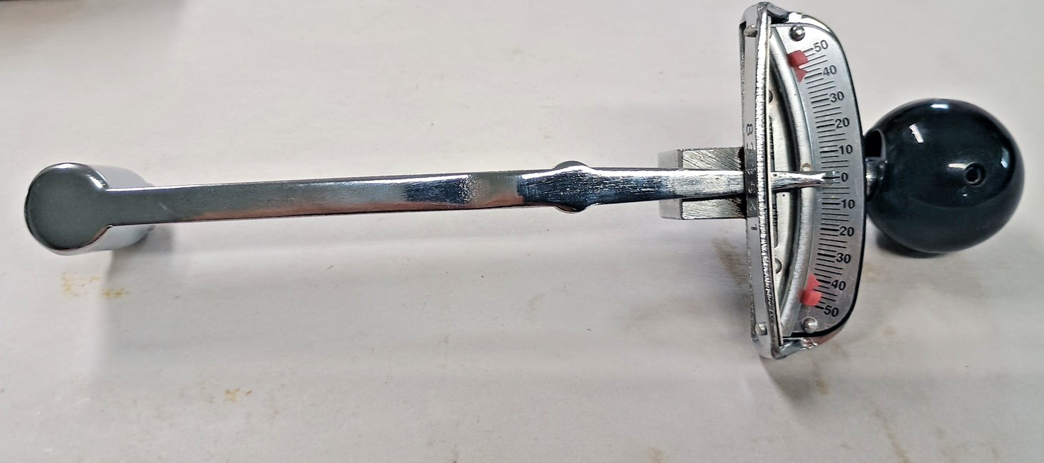 Sturtevant Richmont Beam Torque Wrench 3/8 Drive 50.0 IN LB 6-7/8 OAL