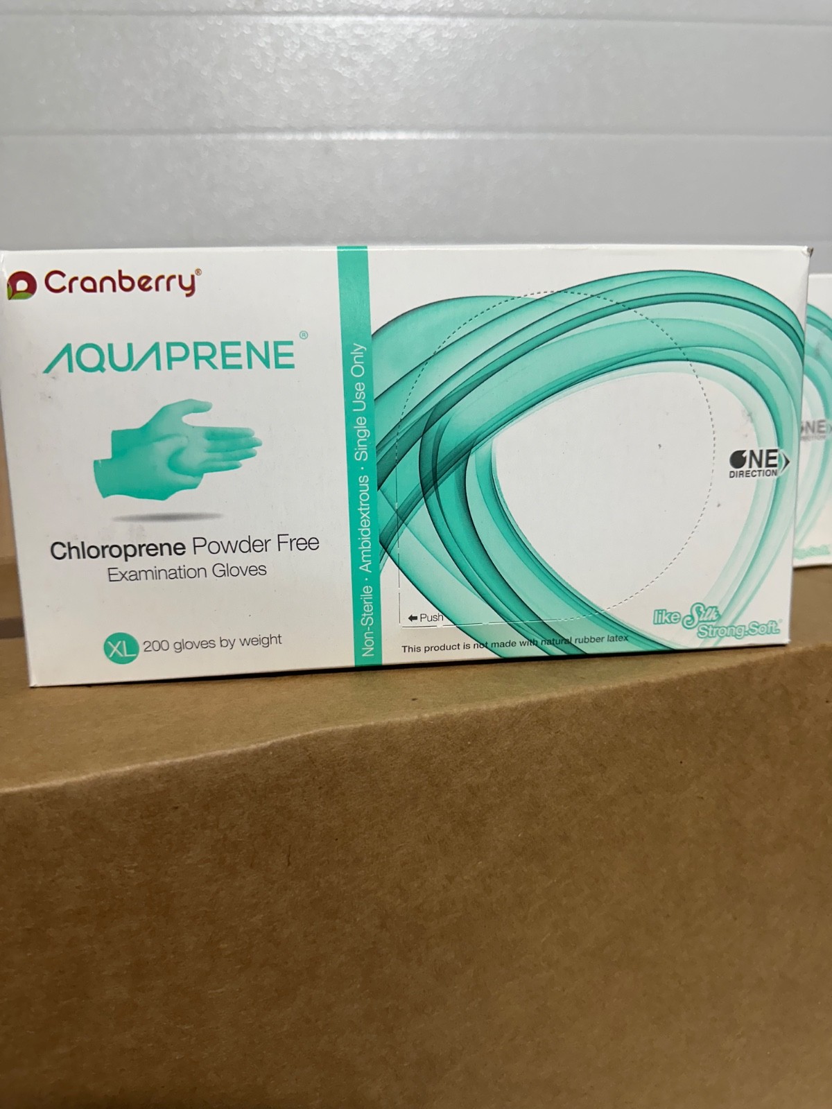 Wholesale Bulk Lot 17 Cases Cranberry Latex Gloves 170 Boxes 34k Pcs DUST USE