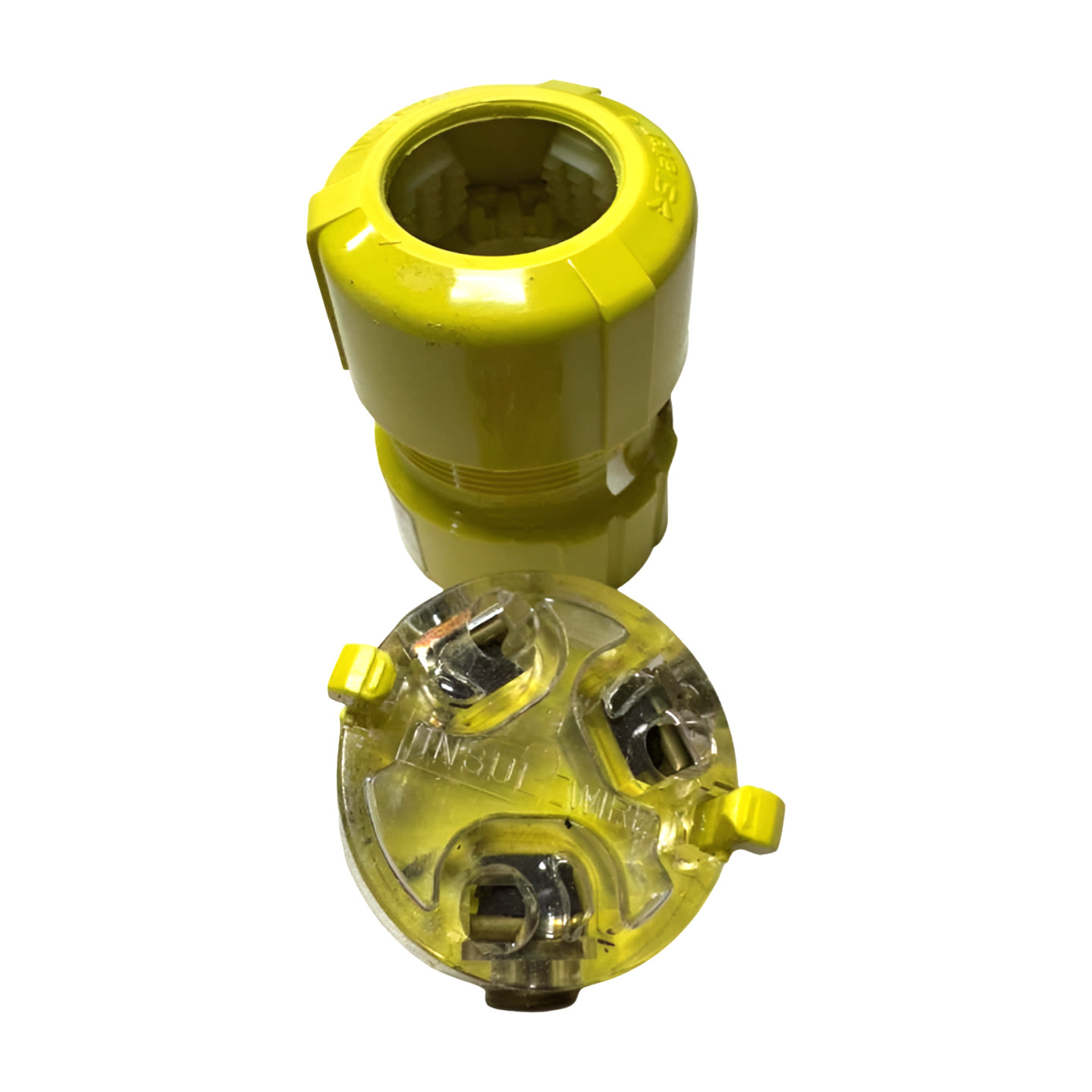 Slater Medalist 3331-P SST Locking Cord Cap Male Plug, 3-P, 3-W, 30A, 125/250V