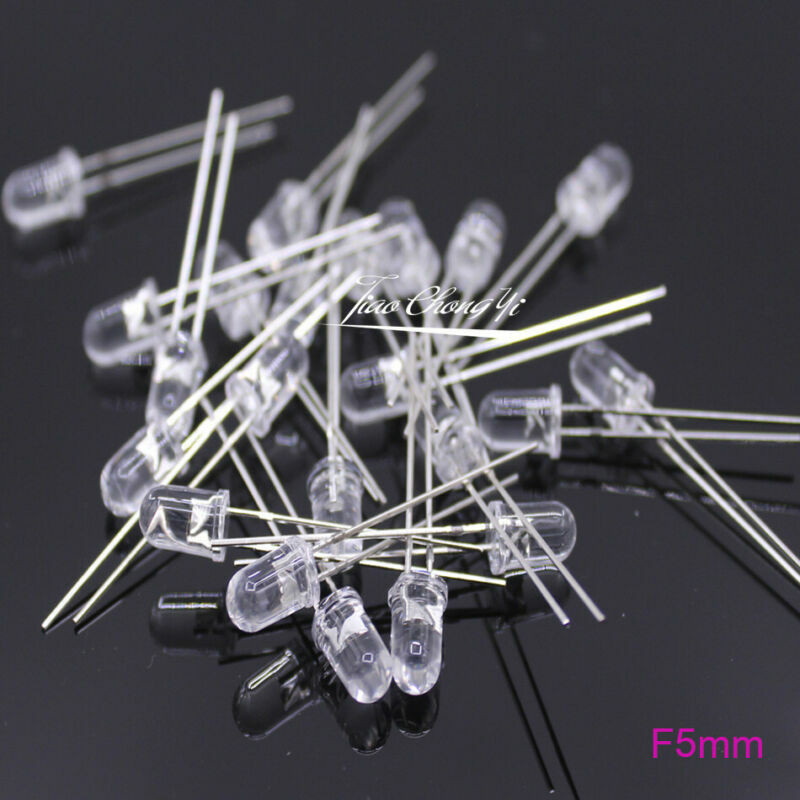 5mm light-emitting diode Round Ultra Violet LED UV Light 365nm 380nm 395nm lamp
