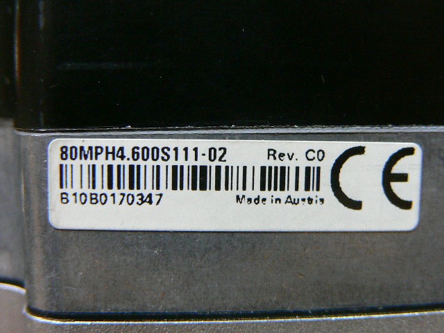 B&R 80Mph4.600S111-02 Stepper Servo Motor