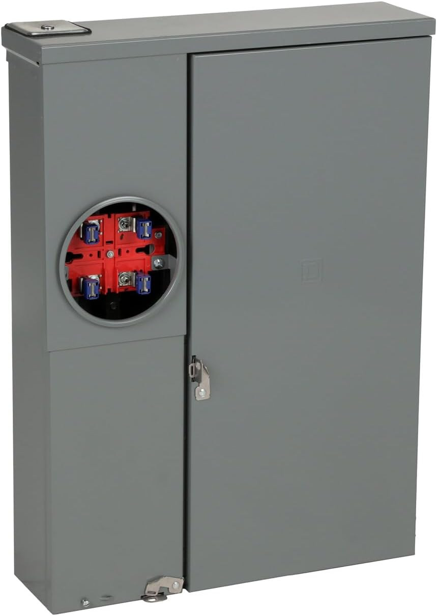 Square D – SC816F200PS Homeline 200 Amp 8-Space 16-Circuit Outdoor Surface Mount
