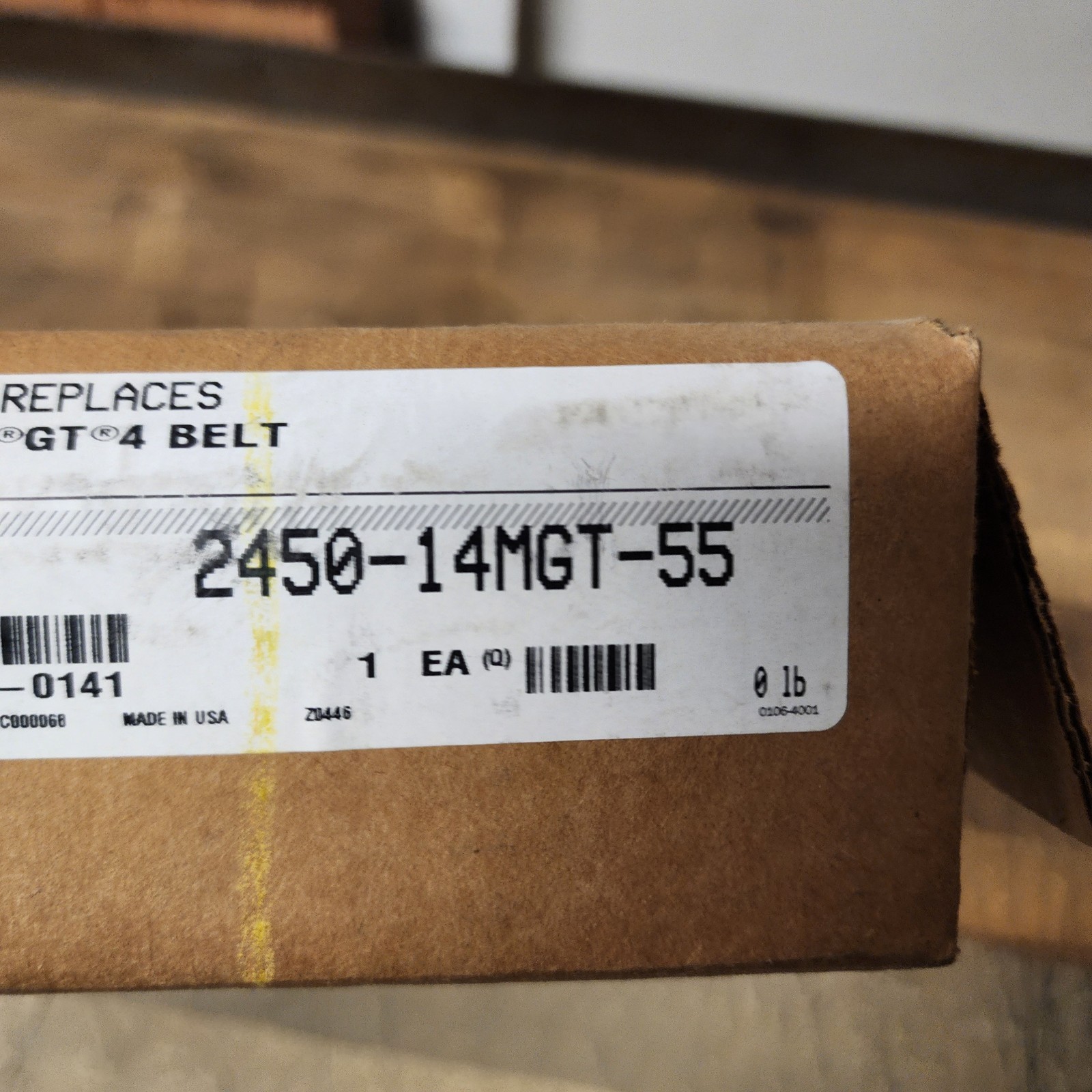 GATES POWERGRIP GT4 2450-14MGT-55 BELT