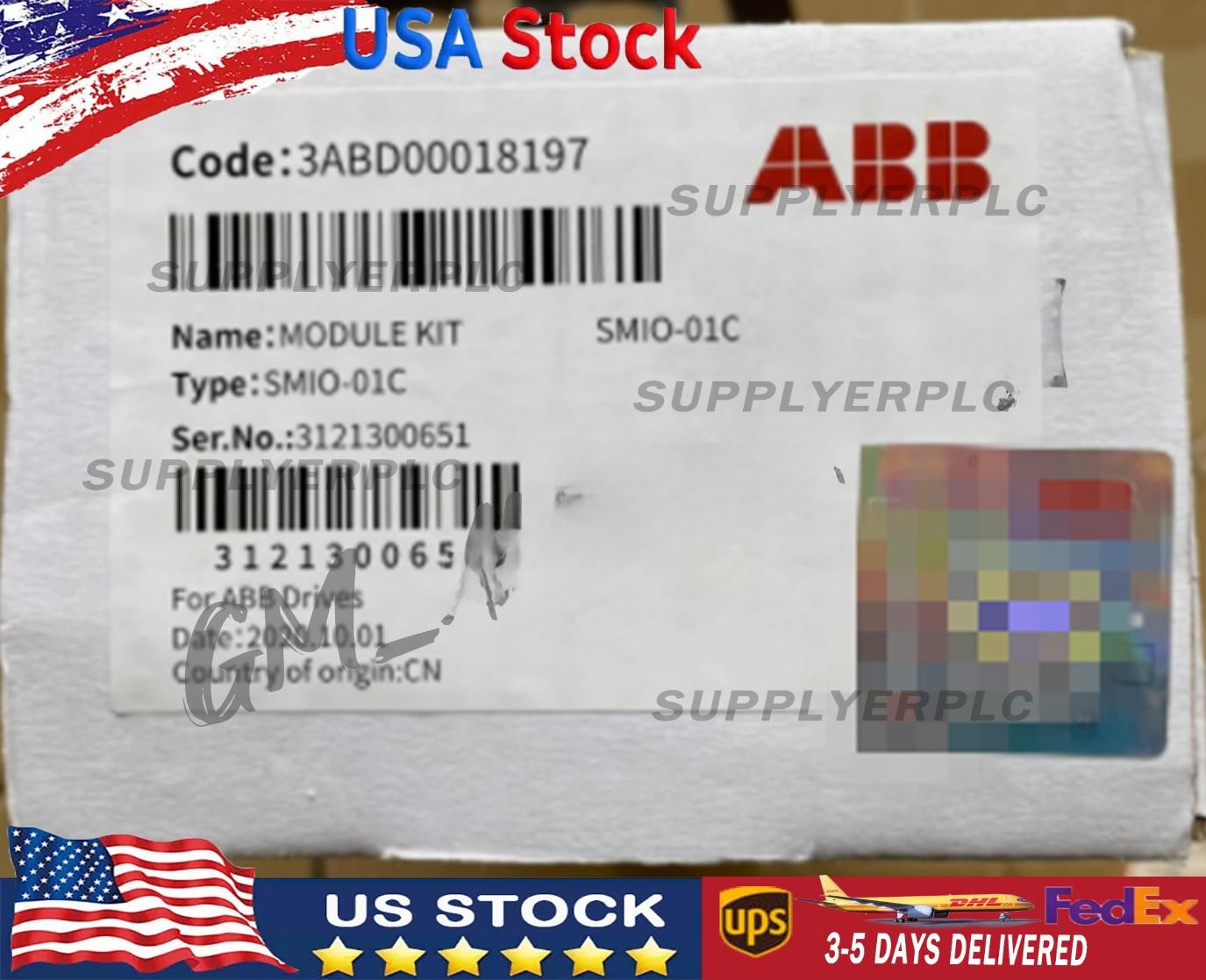 SMIO-01C ABB inverter IO CPU ACS510 control board interface board No Keypad