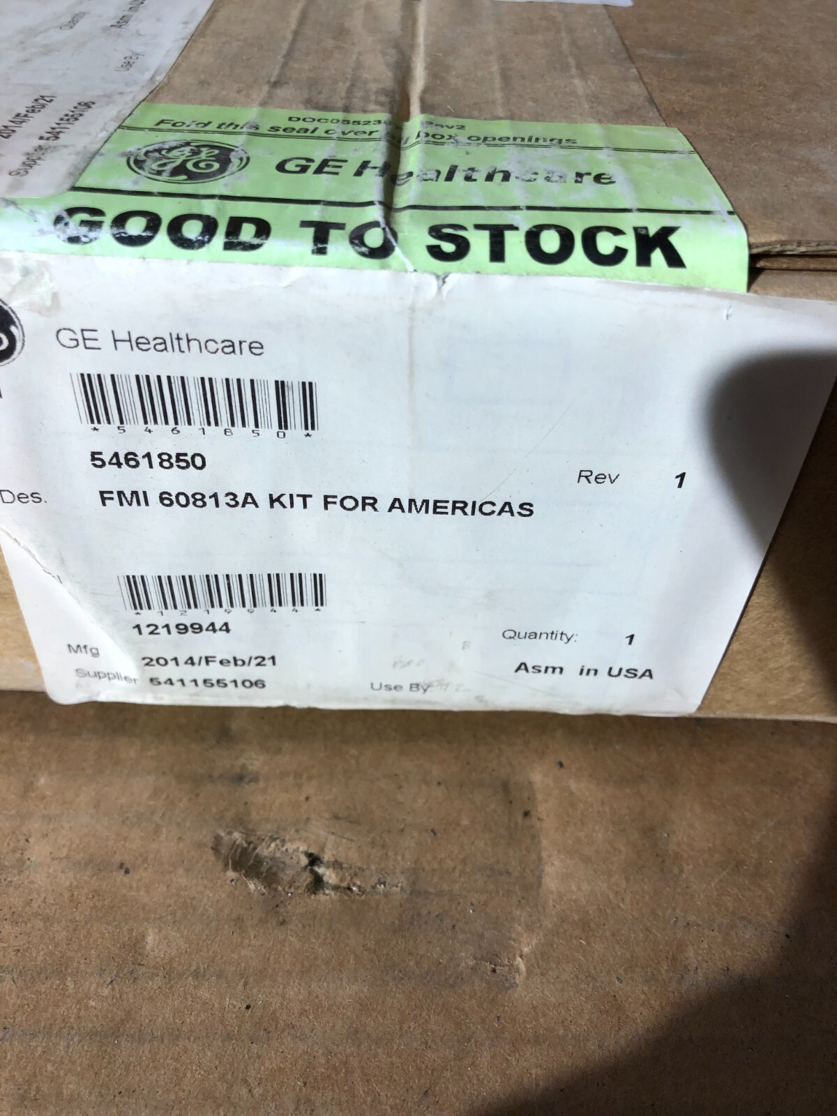GE FMI 60813A Kit for Americas 5461850 HDxt16.0-V02 Software
