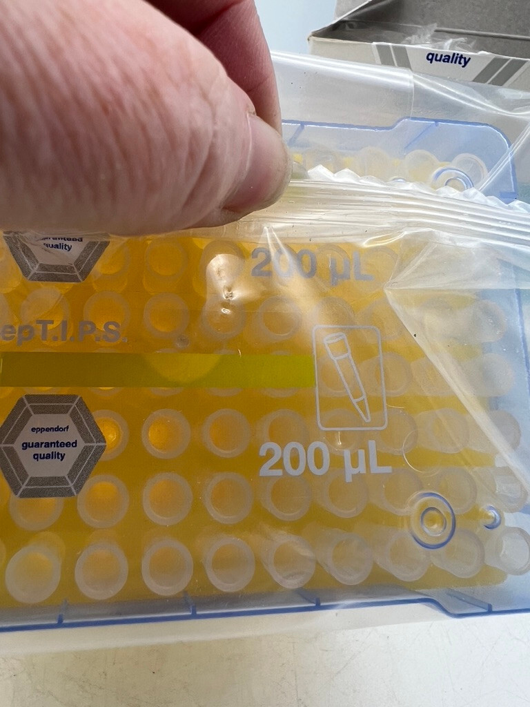 Lot 8 Boxes EPPENDORF epTIPS Pipette Tips Reloads Assorted Size as shown GERMANY