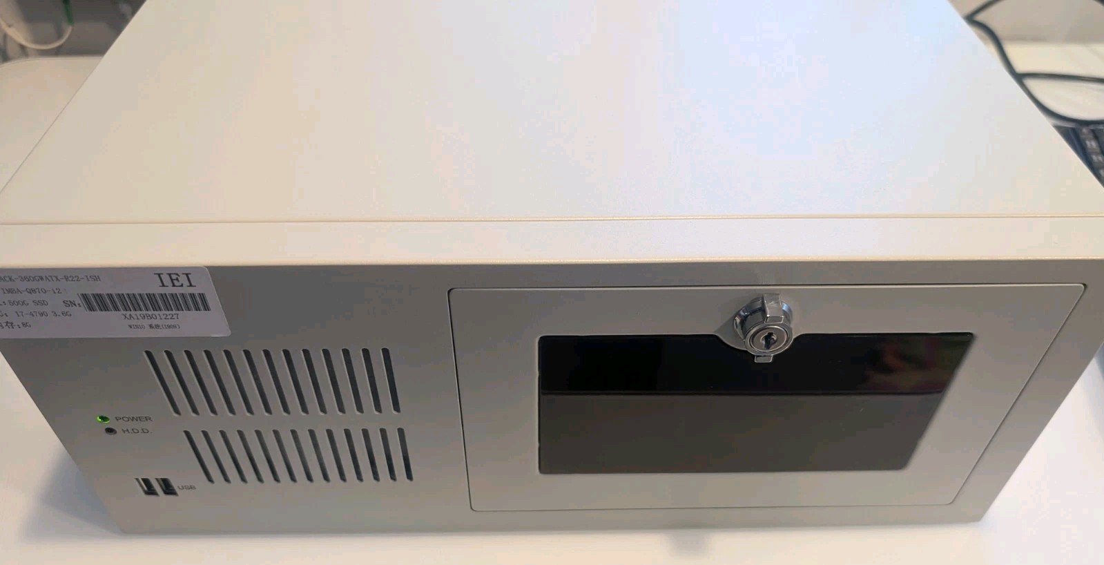 RACK-360GWATX-R22-ISH IEI INDUSTRIAL Computer PC 500SSD Intel I7-4790 3.6G