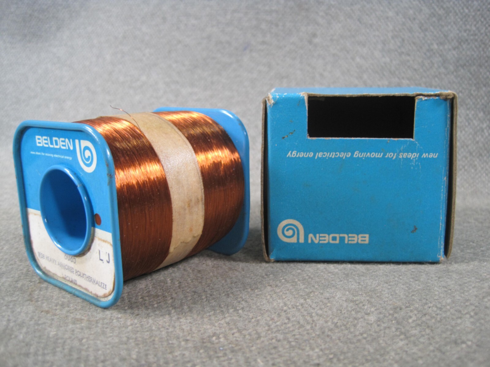 Belden Magnet Wire Lot of 4 Assorted Rolls As Listed Pictured and Weighed.