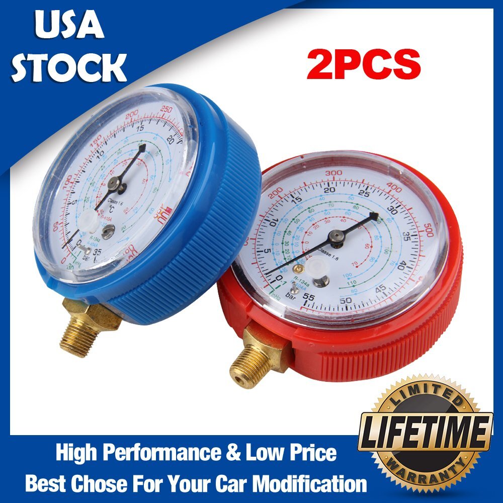 NEW A/C Pressure Gauge High Low High Degree Celsius Gauge Air Conditioner HVAC