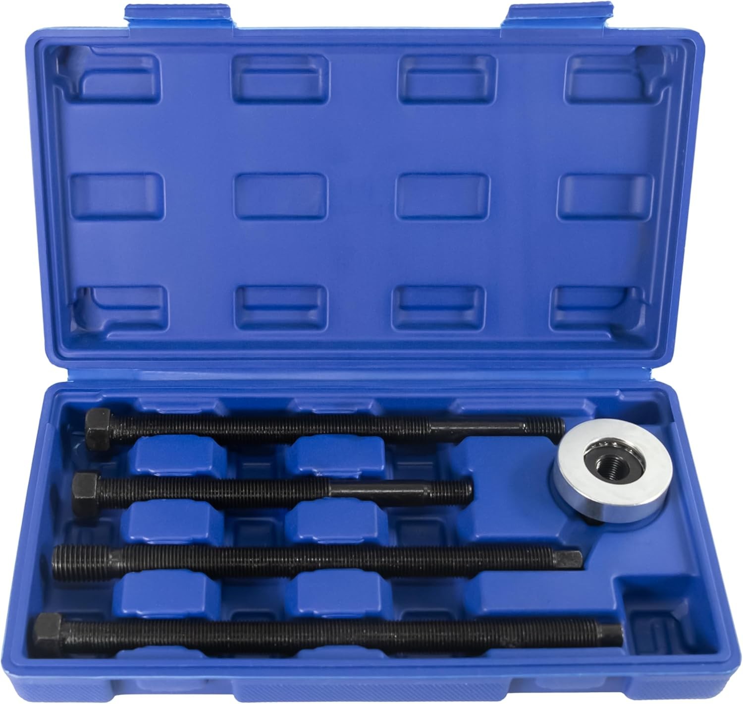 HFS(R) 5Pcs Long Reach Harmonic Balancer Installer Kit, 4 Adapters & Nut Bearing