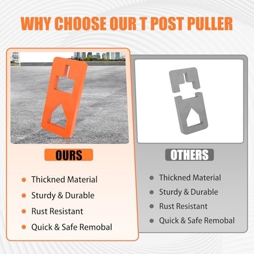 T Post Puller Fence Post Puller, Farm Equipment Tractor Accessories